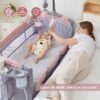Cuna colecho para bebé portátil y ajustable