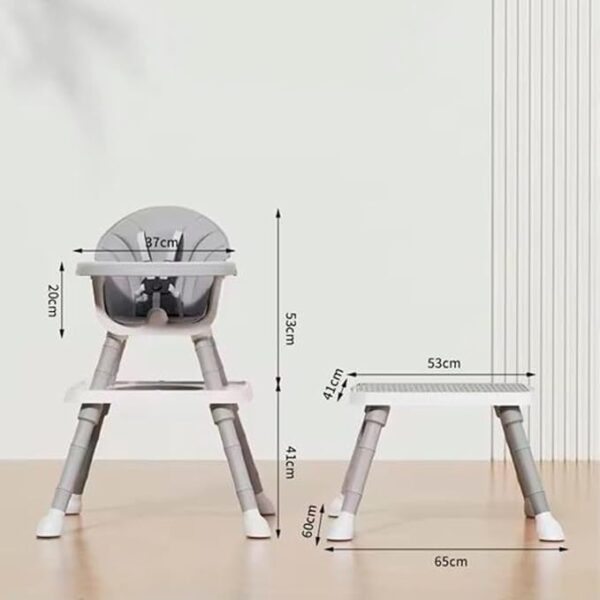 Silla alta para bebe multi-función 7 en 1