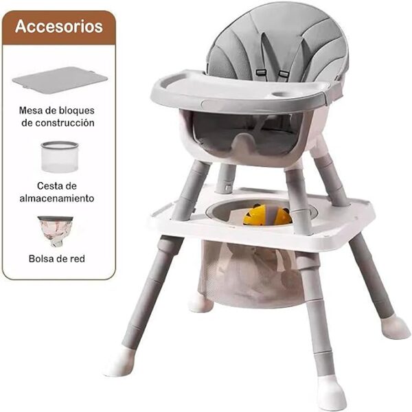 Silla alta para bebe multi-función 7 en 1