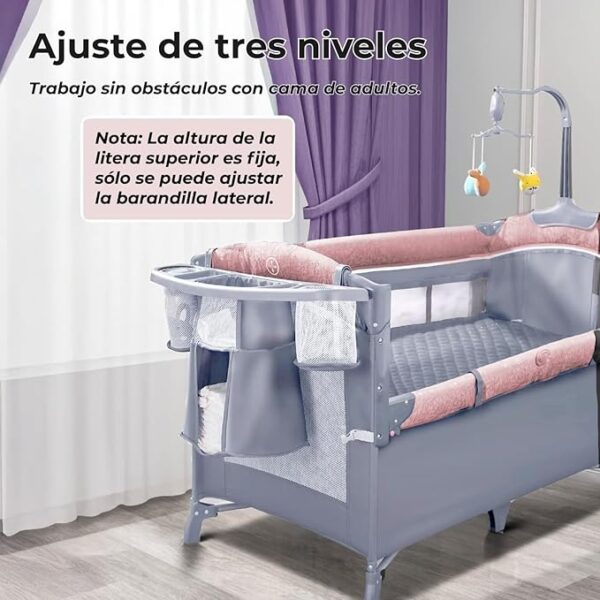Cuna colecho para bebé portátil y ajustable