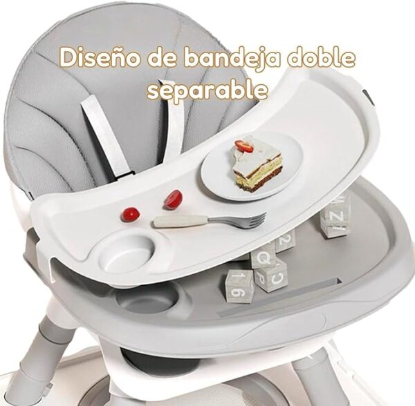 Silla alta para bebe multi-función 7 en 1