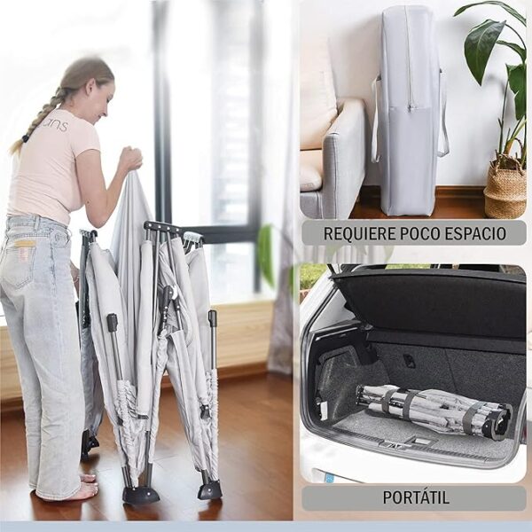 Corral para bebé para interiores y exteriores con pelotas de plástico