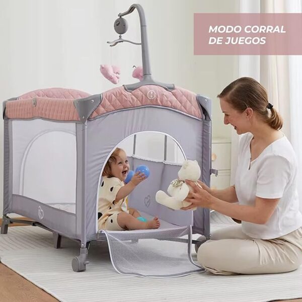 Cuna colecho para bebé portátil y ajustable