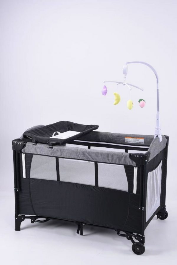 Cuna colecho para bebé con mosquitero portátil y ajustable