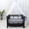 Cuna colecho para bebé con mosquitero portátil y ajustable