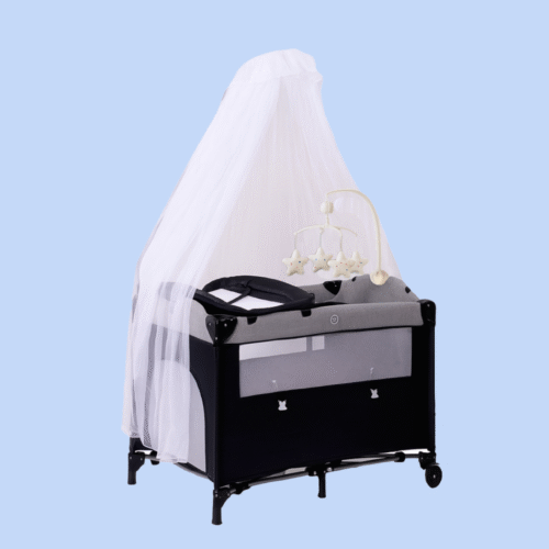 Cuna colecho para bebé con mosquitero portátil y ajustable