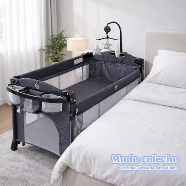 Cuna colecho para bebé portátil y ajustable