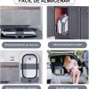 Bañera Plegable para Bebe, Tina de Baño para Bebe con toalla para secar, Cojín Antideslizante y Pantalla de Temperatura, Bañera de Viaje Portátil para Recién Nacido