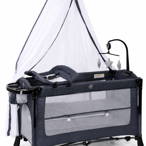 ChatGPT Image 30 abr 2026, 11_38_12 a.m. Cuna para bebé con mosquitero, Cuna colecho, Cama de bebé, portátil, Ajustable, versátil, 4 Modos de Uso para recién Nacidos. inversión a Largo Plazo Uso a Partir de 0 a 3 años